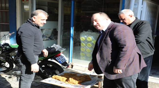 Başkan Ekinci, Esnafı ziyaret ederek taleplerini dinledi