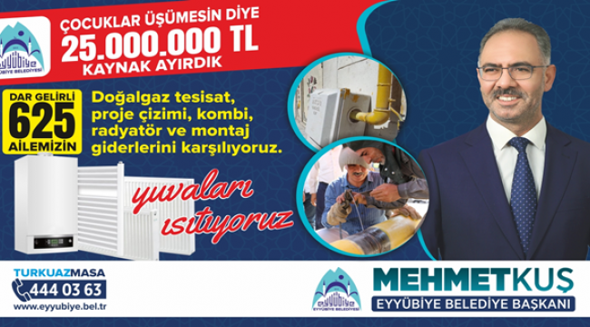 Başkan Mehmet Kuş, 25 Milyon Liralık projeyi açıkladı