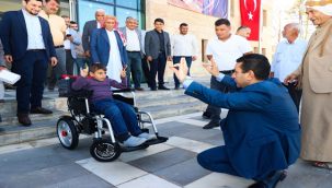 Başkan Özyavuz: Engelli vatandaşlarımızın hayatlarını kolaylaştırmaya devam edeceğiz