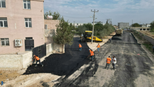Büyükşehir'den Suruç ilçesinde asfalt çalışması