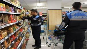 Büyükşehir Zabıta'dan Marketlerde Denetim