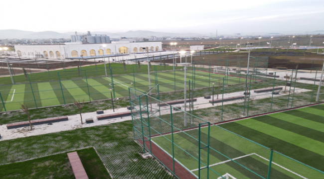 Eyyübiye Belediyesi onlarca spor tesisini hizmete sunmaya hazırlanıyor