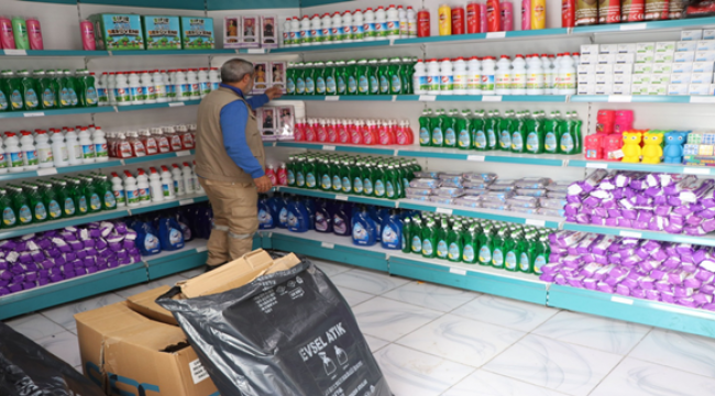 Haliliye Belediyesi sıfır atık marketler ile geleceği koruyor