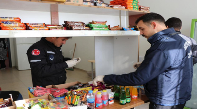 Haliliye Belediyesinden okul kantinlerine sıkı denetim