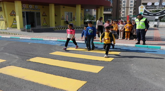 Haliliye Çocuk trafik eğitim parkı ile bilinçli nesil yetişiyor  