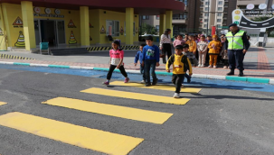 Haliliye Çocuk trafik eğitim parkı ile bilinçli nesil yetişiyor  