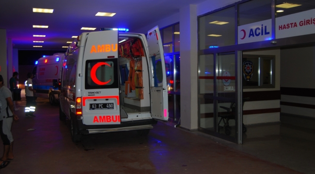 Haliliye'de taşlı sopalı silahlı kavga, 4 yaralı 