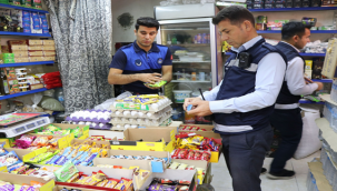 Haliliye Zabıtasından Okul çevresindeki marketlere sıkı denetim 