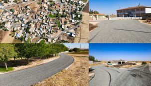 Harran Belediyesi kırsalda asfaltlama çalışmalarını sürdürüyor