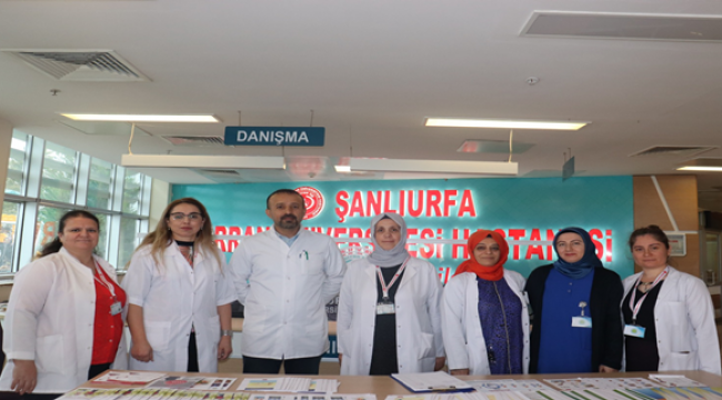 Harran Üniversitesi Hastanesinde diyabet hastalığına dikkat çekildi