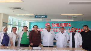 Harran Üniversitesi hastanesinde vatandaşlar organ bağışı konusunda bilgilendirildi