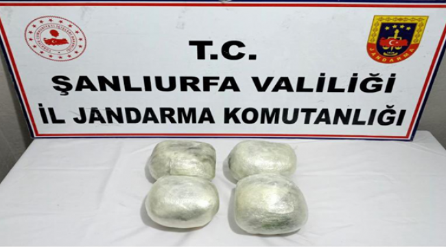 Harran ve Siverek'te uyuşturucu operasyonu!