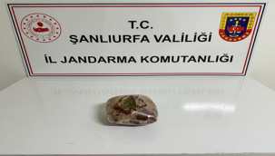 Karaköprü'de 116 gram skunk maddesi ele geçirildi