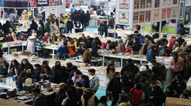 Kitap Fuarını 310 Bin kişi ziyaret etti