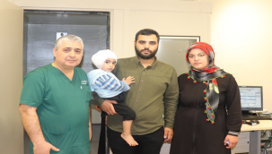 Minik Hasta, Harran Üniversitesi Hastanesi'nde şifa buldu!