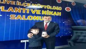 Minik öğrencilerden büyük destek