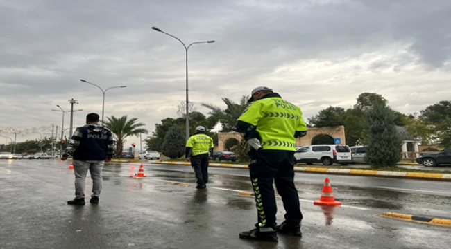 Şanlıurfa'da 129 araç trafikten men edildi