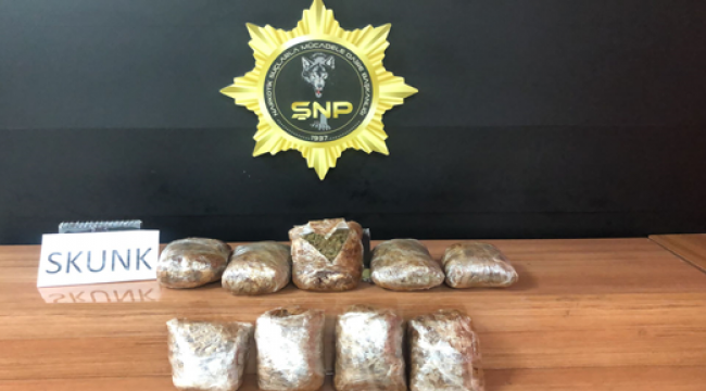 Şanlıurfa'da 4 Kilo 400 Gram Skunk maddesi ele geçirildi. 1 gözaltı