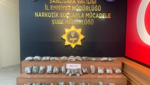 Şanlıurfa'da çok sayıda uyuşturucu ele geçirildi 