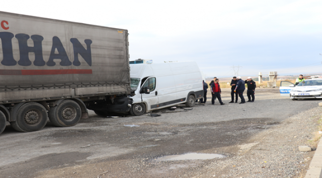 Şanlıurfa'da trafik kazası, 1 yaralı