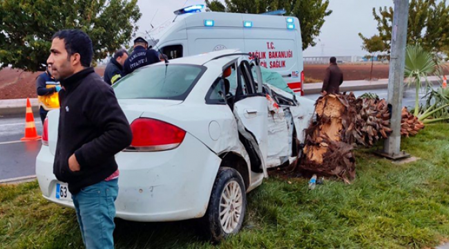 Şanlıurfa'da trafik kazası, 4 yaralı