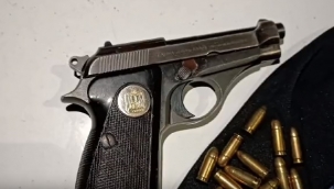 Şanlıurfa'da yol uygulamasında 2 ruhsatsız tabanca ele geçirildi