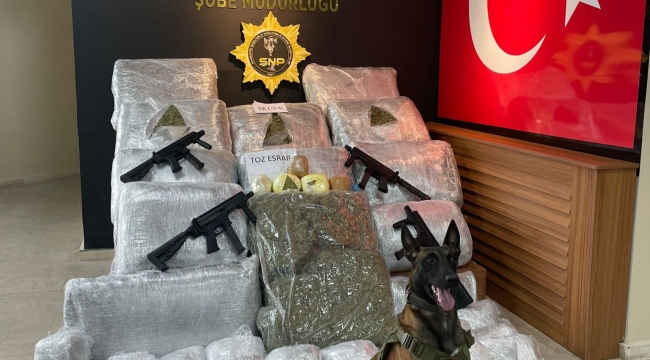 Şanlıurfa Emniyetinden uyuşturucuya büyük darbe 