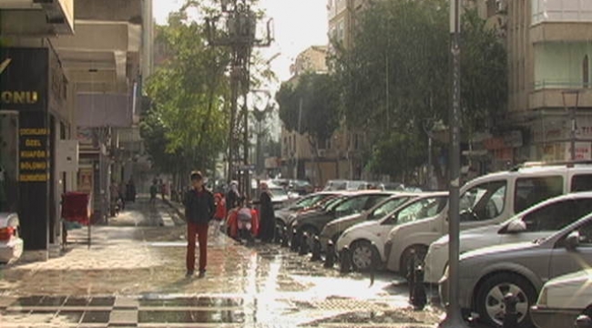 Şanlıurfa güne yağmur ile uyandı!