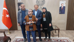 Şanlıurfa Zihinsel Engelliler Derneğinden Vali Şıldak'a ziyaret