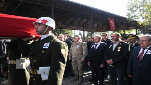 Siverek'te vefat eden Kıbrıs gazisi son yolculuğuna uğurlandı