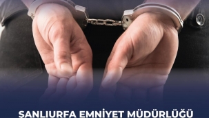 Urfa'da hakkında 15 yıl hapis cezası bulunan şüpheli yakalandı 