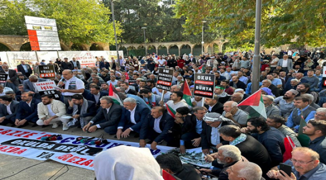 Urfa'dan Filistin'e destek açıklaması!