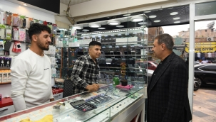 Vali Şıldak, Çarşı esnafını ziyaret etti 