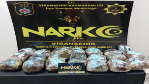 Viranşehir'de uyuşturucu operasyonu, 2 gözaltı
