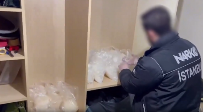 1 ton 719 kilogram uyuşturucu yakalandı