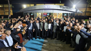 Ankara Dönüşü Başkan Özyavuz'a coşkulu karşılama