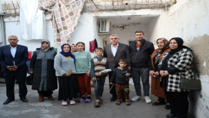 Başkan Beyazgül'den Suruç'ta ev ziyaretleri