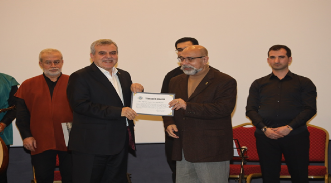 Başkan Beyazgül, Hz. Mevlana'yı Anma Programına Katıldı 