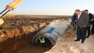 Başkan Beyazgül, Suruç'ta Alt Yapı Çalışmamalarını İnceledi