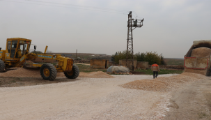 Başkan Canpolat ile kırsal mahallelerde üstyapı çalışması 