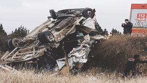 Birecik'te trafik kazası!