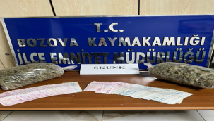 Bozova'da 2 kilo 80 gram skunk maddesi ele geçirildi