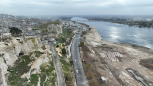 Büyükşehir'den Güneydoğu'nun İncisi Birecik'te Asfalt Çalışması