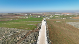 Büyükşehir'den Kırsal'da Yol Çalışması