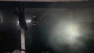 Evren Sanayinde yangın!