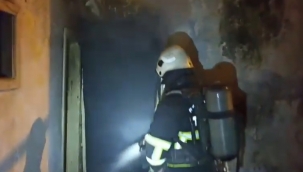 Eyyübiye'de korkutan yangın 