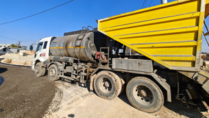 Eyyübiye kırsalı tozdan ve çamurdan kurtuluyor