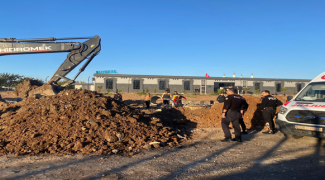 Haliliye'de kanal çalışmasında göçük: 1 yaralı