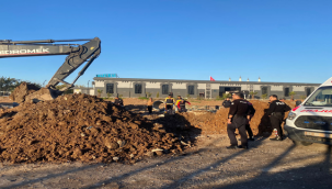 Haliliye'de kanal çalışmasında göçük: 1 yaralı