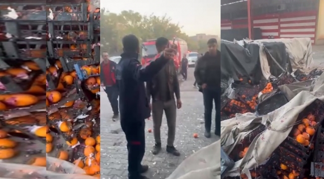 Haliliye Sebze halinde karpit patladı